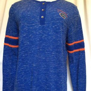 NCAA Florida Gators 1/4 button long sleeve New